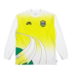 Nike SB Olympics Agnostic Federation Long Sleeve T-Shirt Men's Large HF0035-100